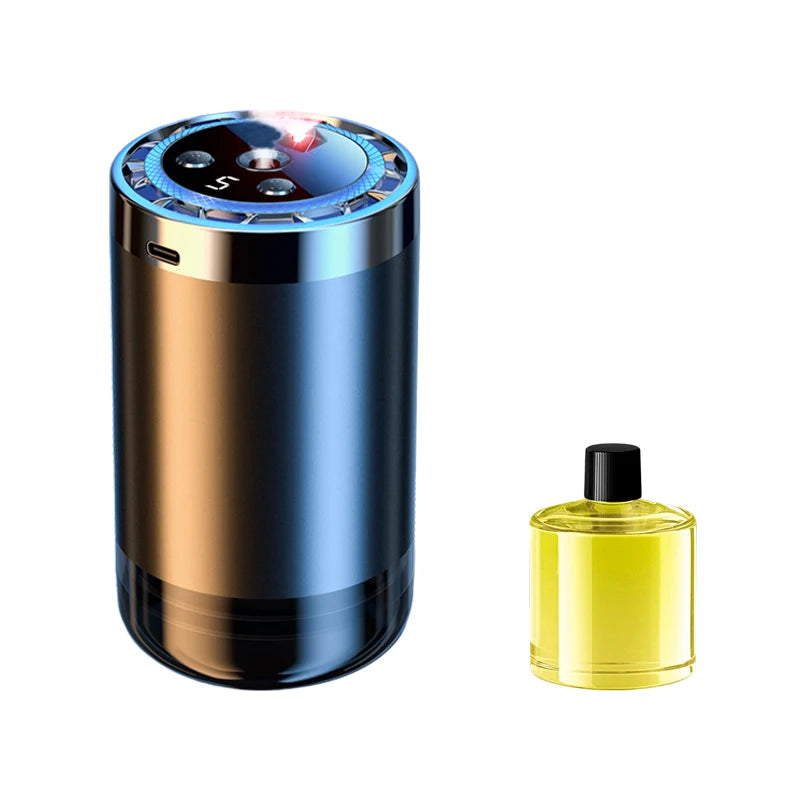 Car Humidifier Air Diffuser Car Air Freshener Smart Fragrance Aroma Diffusers Long Lasting Odor Eliminator Removing