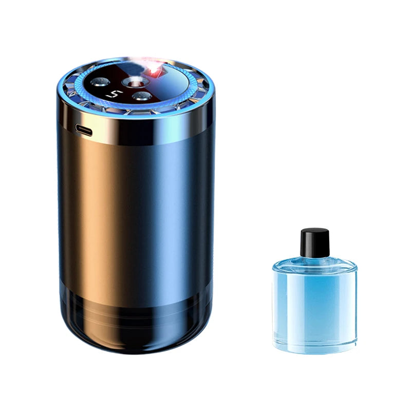 Car Humidifier Air Diffuser Car Air Freshener Smart Fragrance Aroma Diffusers Long Lasting Odor Eliminator Removing