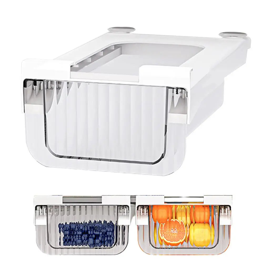 Fridge Organizer Bins Clear Fridge Organizer Stackable Refrigerator Drawer Organizer Bins Kitchen Storage Container For Fruit