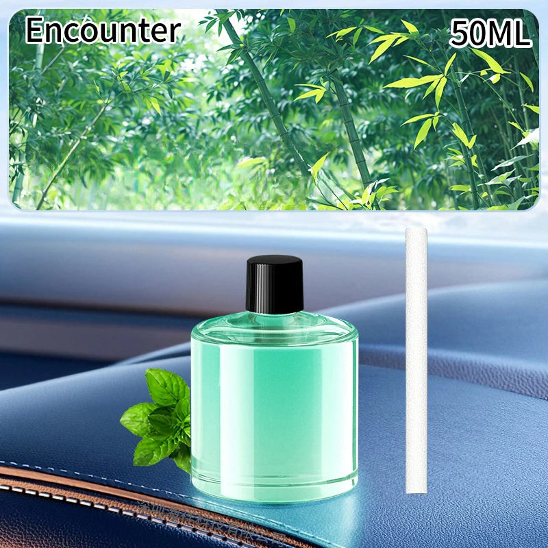 Car Humidifier Air Diffuser Car Air Freshener Smart Fragrance Aroma Diffusers Long Lasting Odor Eliminator Removing