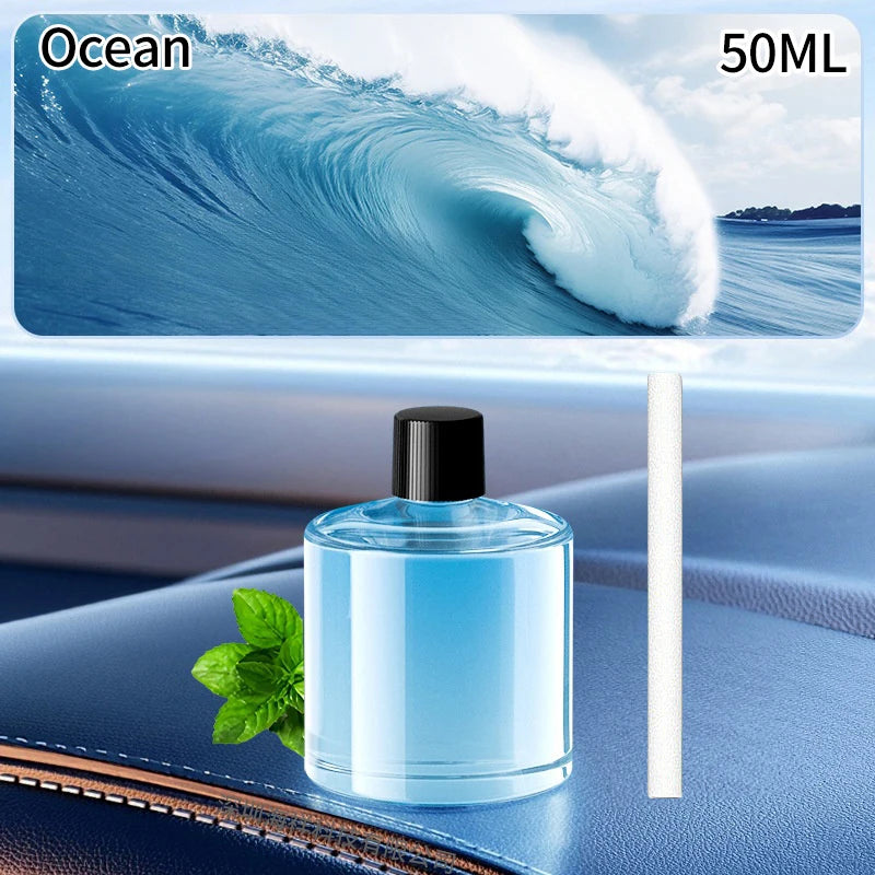 Car Humidifier Air Diffuser Car Air Freshener Smart Fragrance Aroma Diffusers Long Lasting Odor Eliminator Removing
