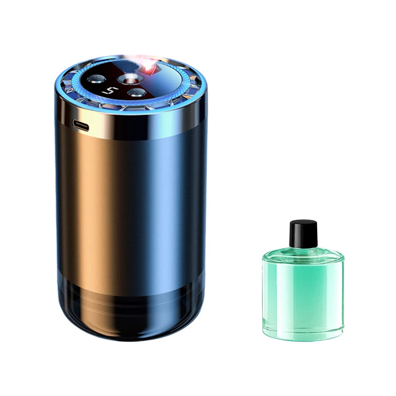 Car Humidifier Air Diffuser Car Air Freshener Smart Fragrance Aroma Diffusers Long Lasting Odor Eliminator Removing