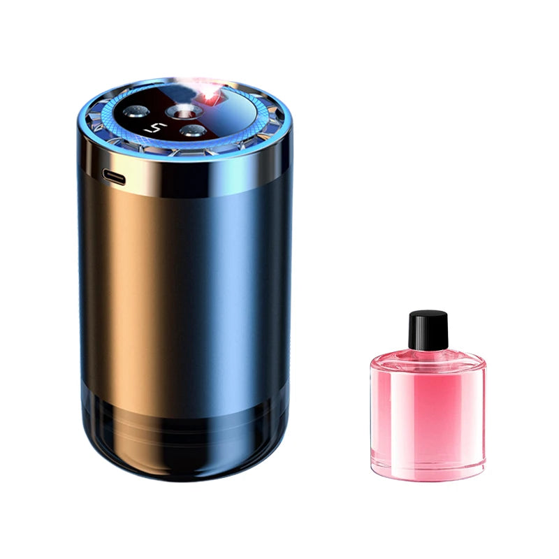 Car Humidifier Air Diffuser Car Air Freshener Smart Fragrance Aroma Diffusers Long Lasting Odor Eliminator Removing
